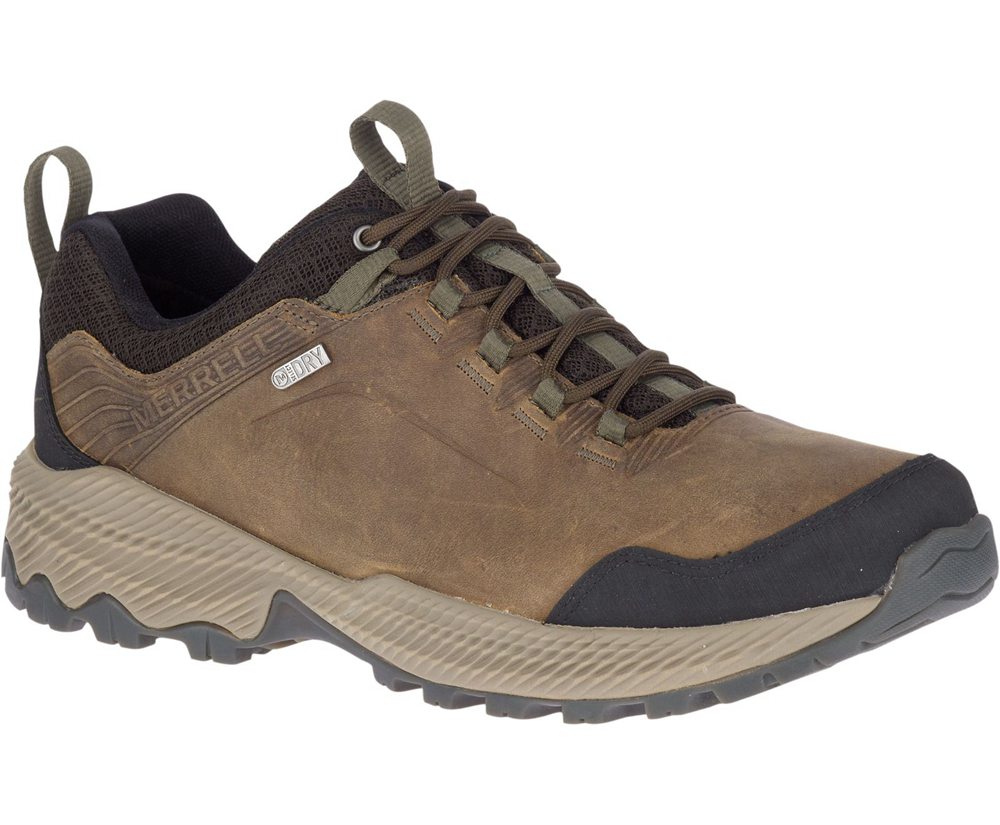 Tenis Homem - Merrell Forestbound Waterproof - Marrom - CRB971835